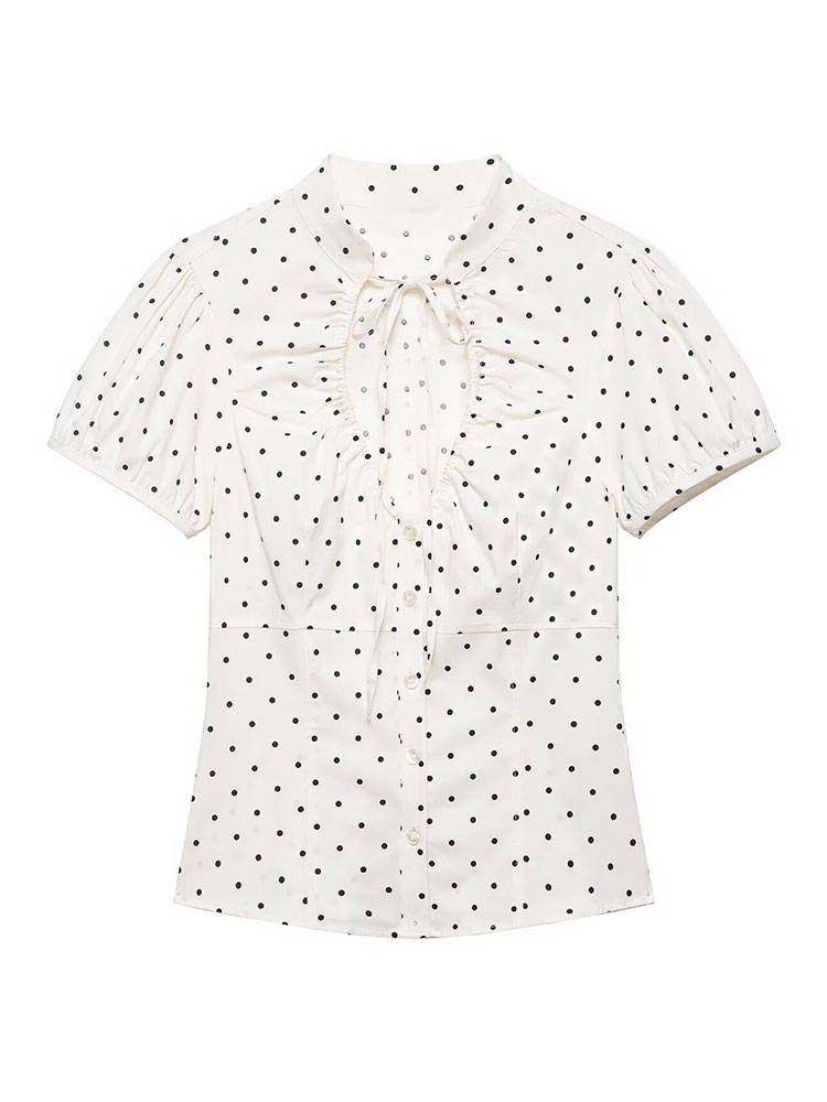 Women Formal Wear Tops - HH Vintage Retro Womens White Shirt
