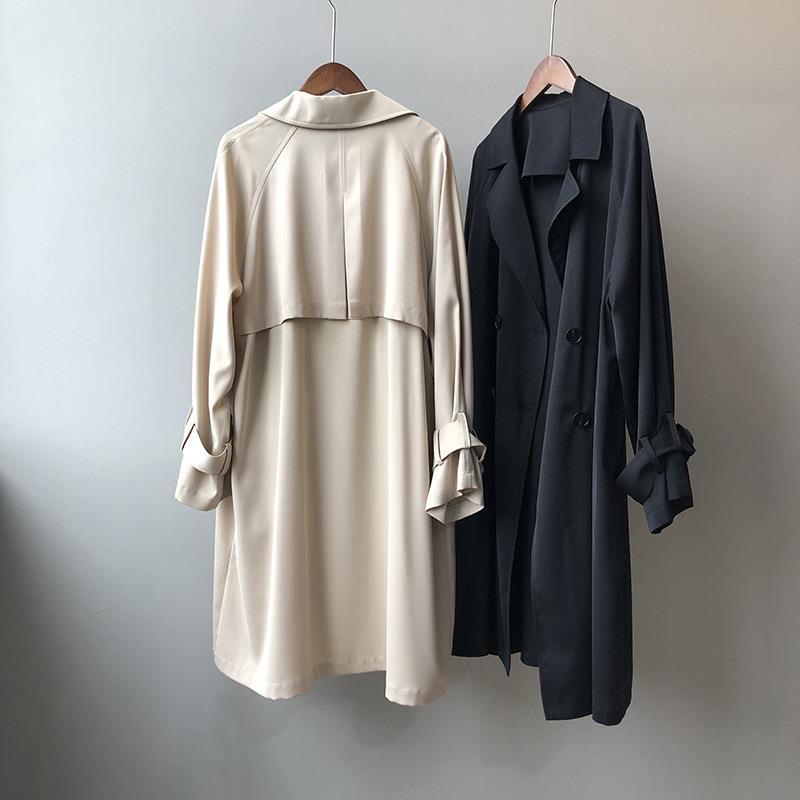 Trench Women Office Lady Baggy - Trench Coat Formal avaliação e preço