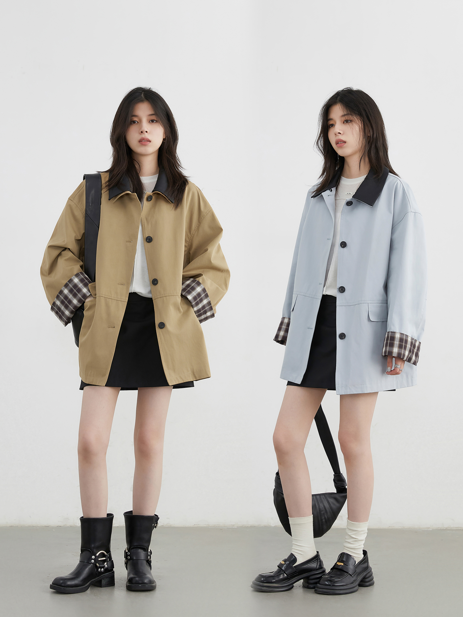 CHIC VEN Korean Women Mid-leng - Trench Coat Formal avaliação e preço