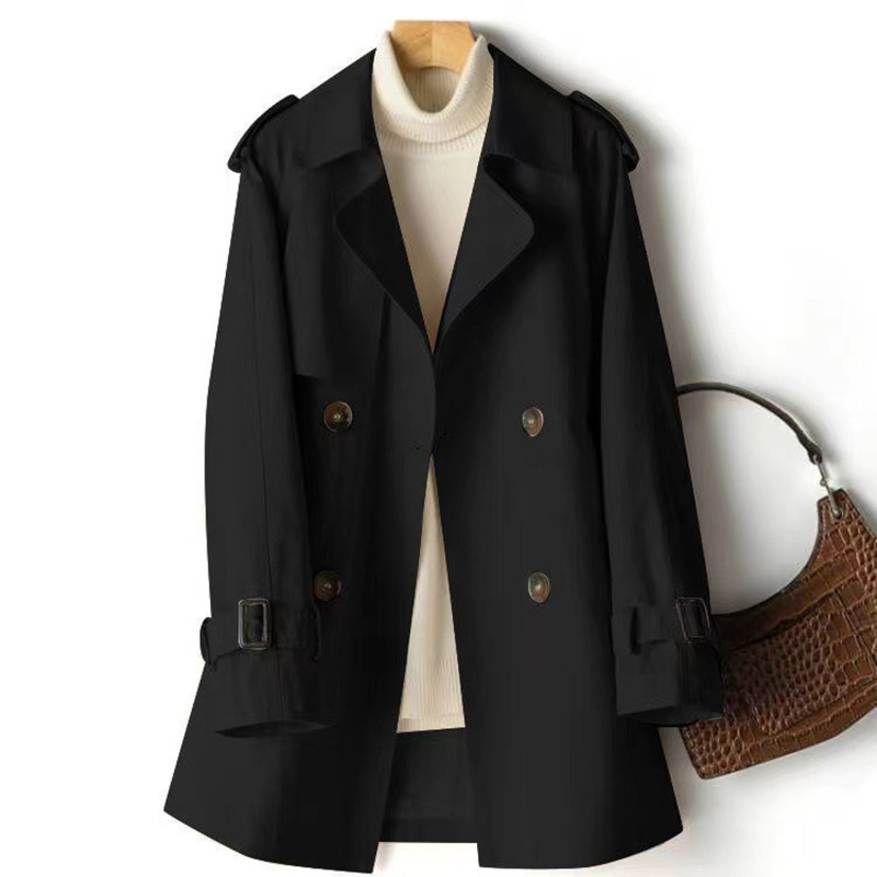 Women's Casual Trench Coat Mid - Trench Coat Formal avaliação e preço