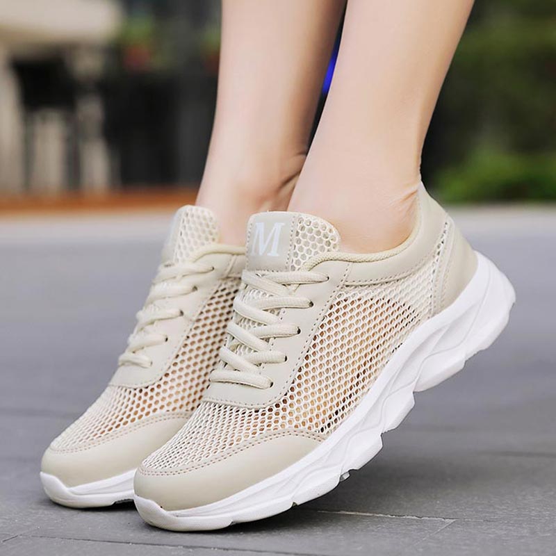 Summer Breathable Sneakers Wom - Women Formal Wear With Jeans avaliação e preço
