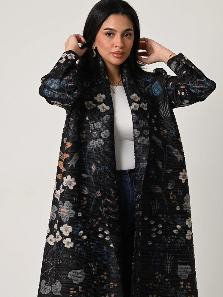 KAF Dubai Abaya Luxury Evening - Trench Coat Formal avaliação e preço
