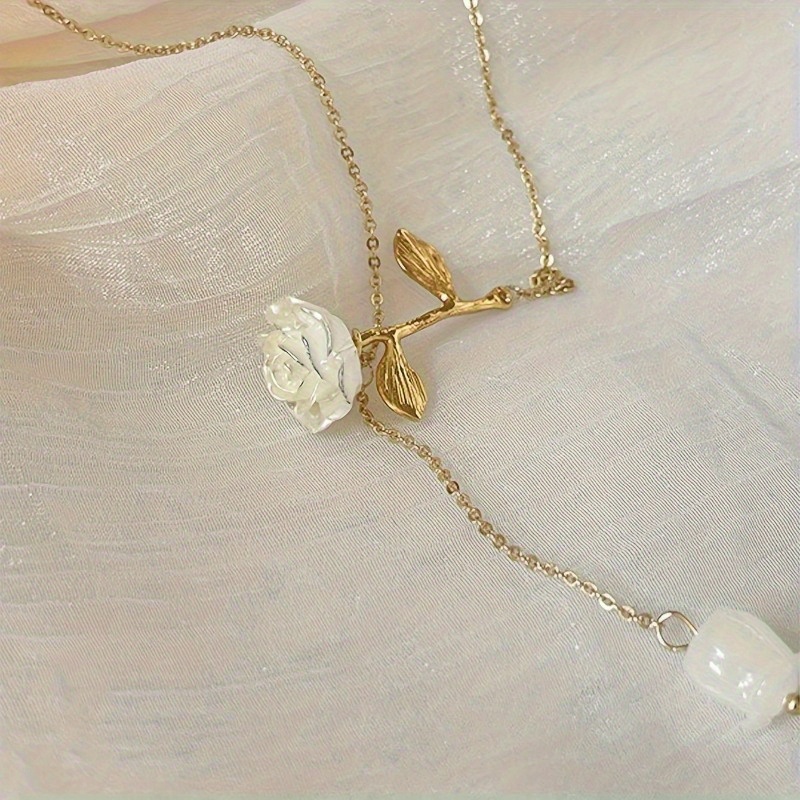 Women's Exquisite Floral Neckl - Vintage Women'S Formal Wear avaliação e preço