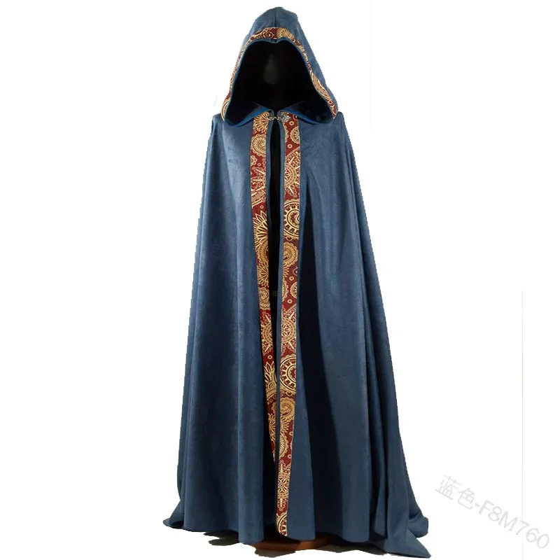 Medieval Halloween Cosplay Clo - Trench Coat Formal avaliação e preço