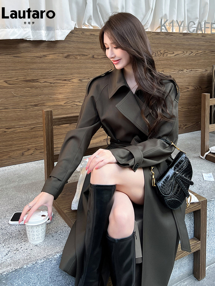 Lautaro Spring Autumn Long Tre - Trench Coat Formal avaliação e preço