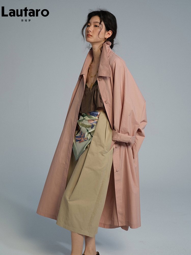 Lautaro Spring Autumn Long Ove - Trench Coat Formal avaliação e preço