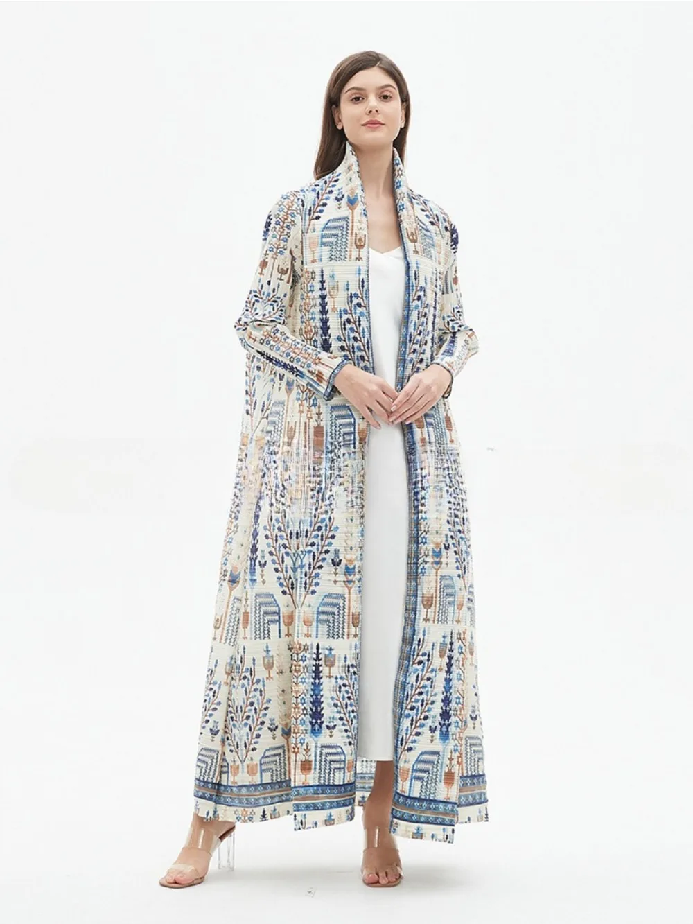 Miyake Pleated Abaya Vintage P - Trench Coat Formal avaliação e preço