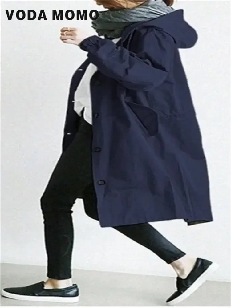 2023 Spring Autumn Casual Kore - Trench Coat Formal avaliação e preço