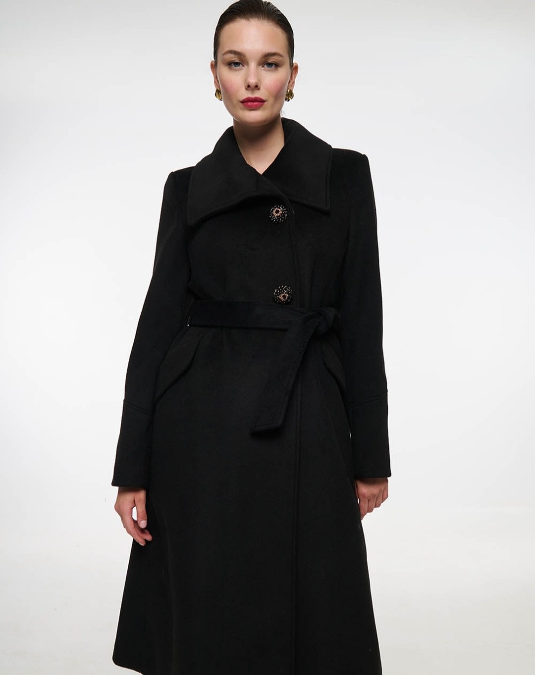 Vintage Black Stand Collar Wom - Vintage Women'S Formal Wear avaliação e preço