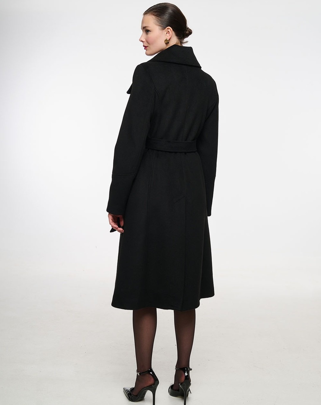 Vintage Black Stand Collar Wom - Vintage Women'S Formal Wear avaliação e preço