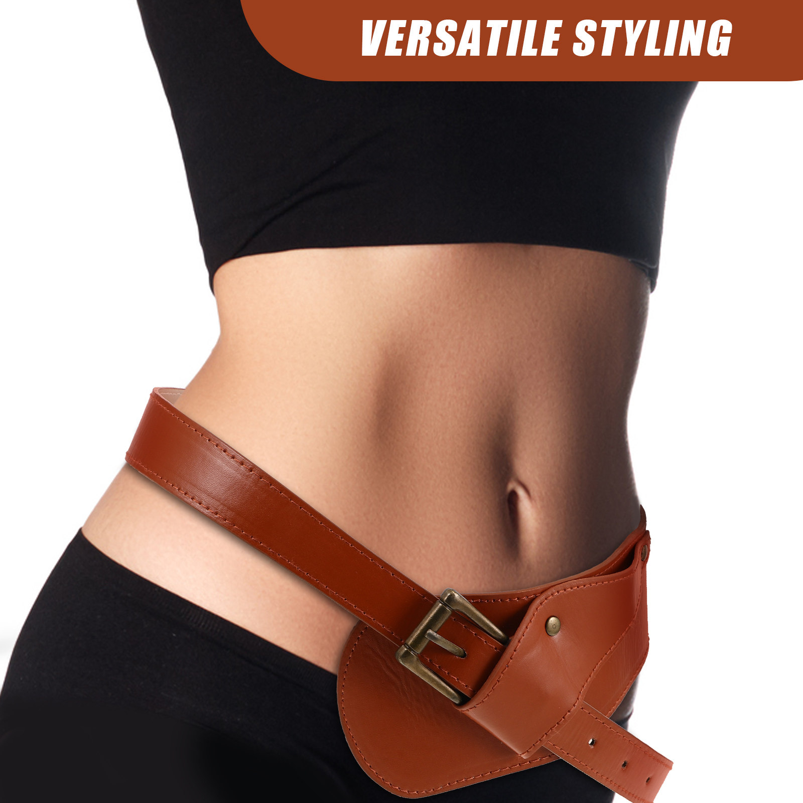 Women Wide Waist Belt Faux Vin - Women Formal Wear With Jeans avaliação e preço